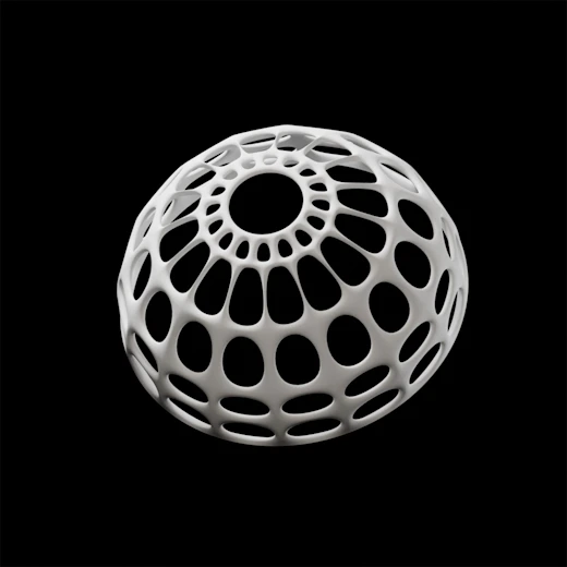 Lattice sphere, reference image