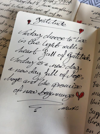 a close up of a piece of paper with writing on it