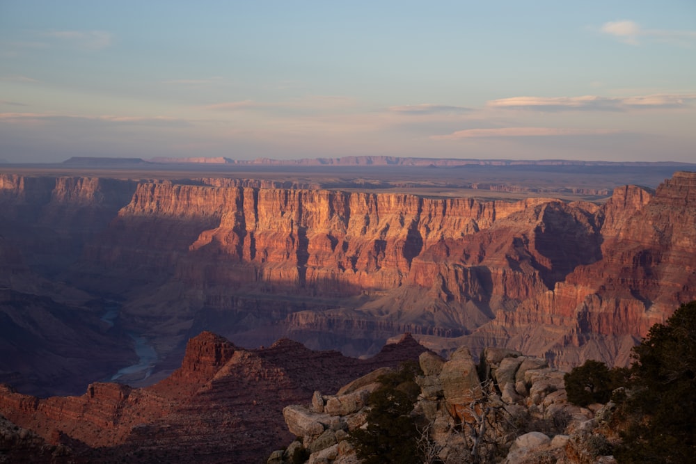 a view of the grand canyon of the grand canyon