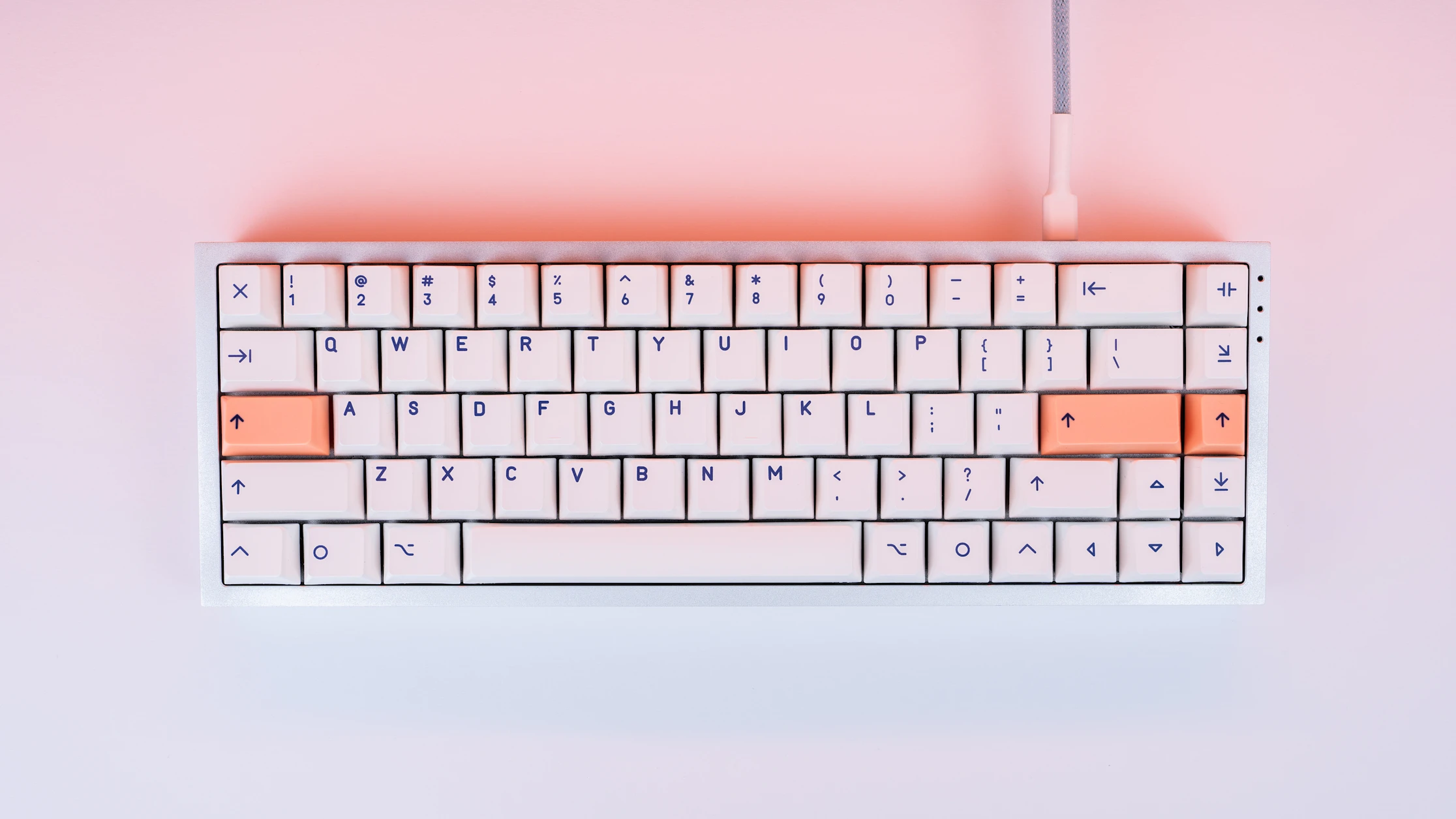 Blank POM White Keycaps