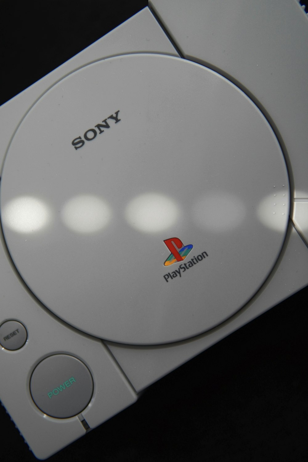 a video game console with a sony logo on it