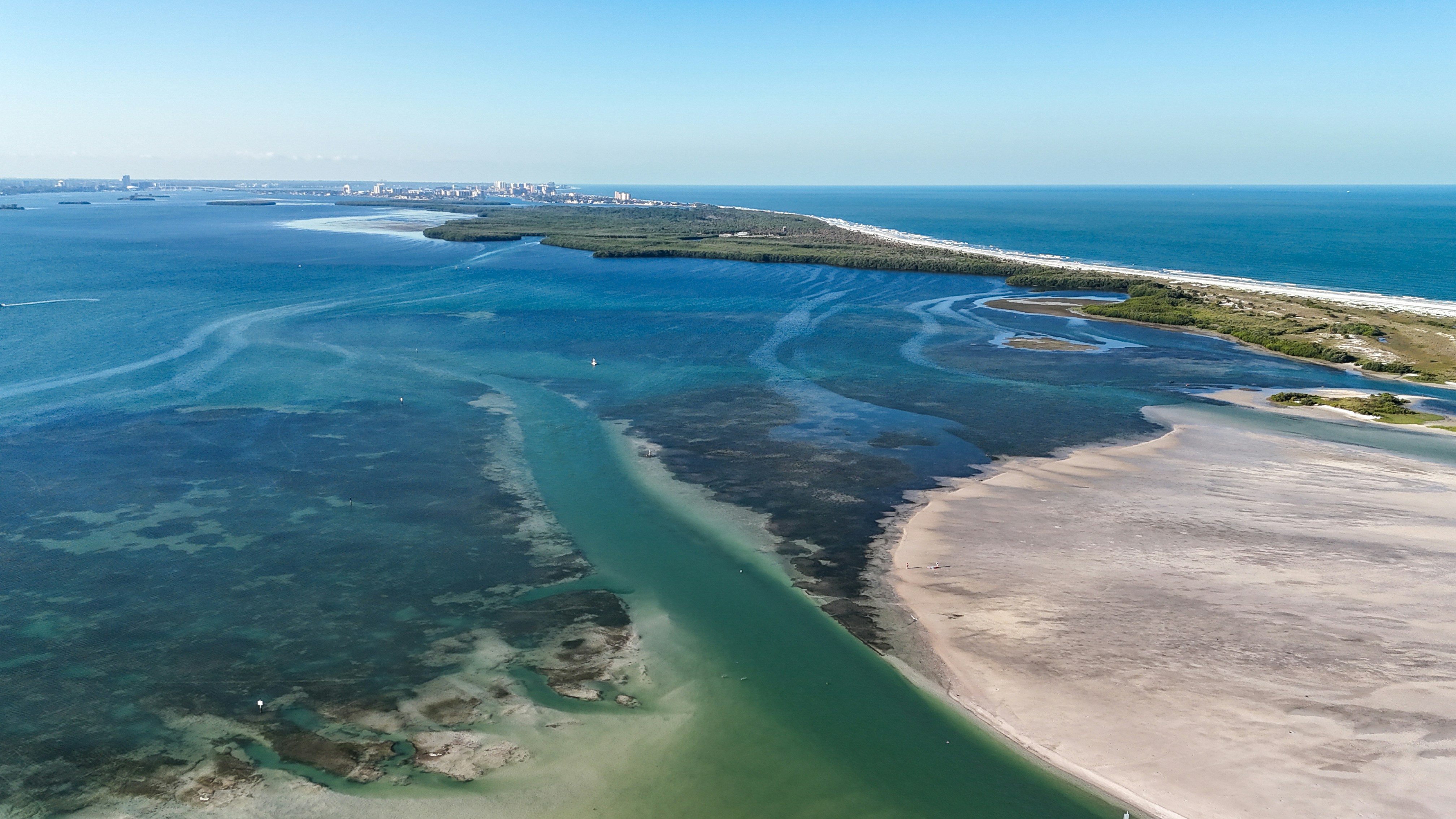 Aerial view of Kochi Kerala coastline with lush greenery and waterways