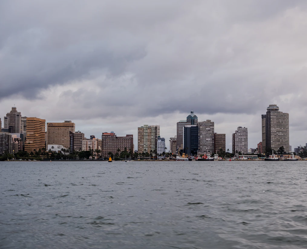 Durban Coastline and Indian Ocean