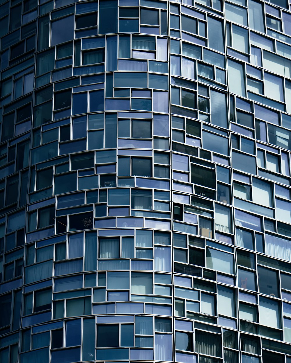 a very tall building with lots of windows