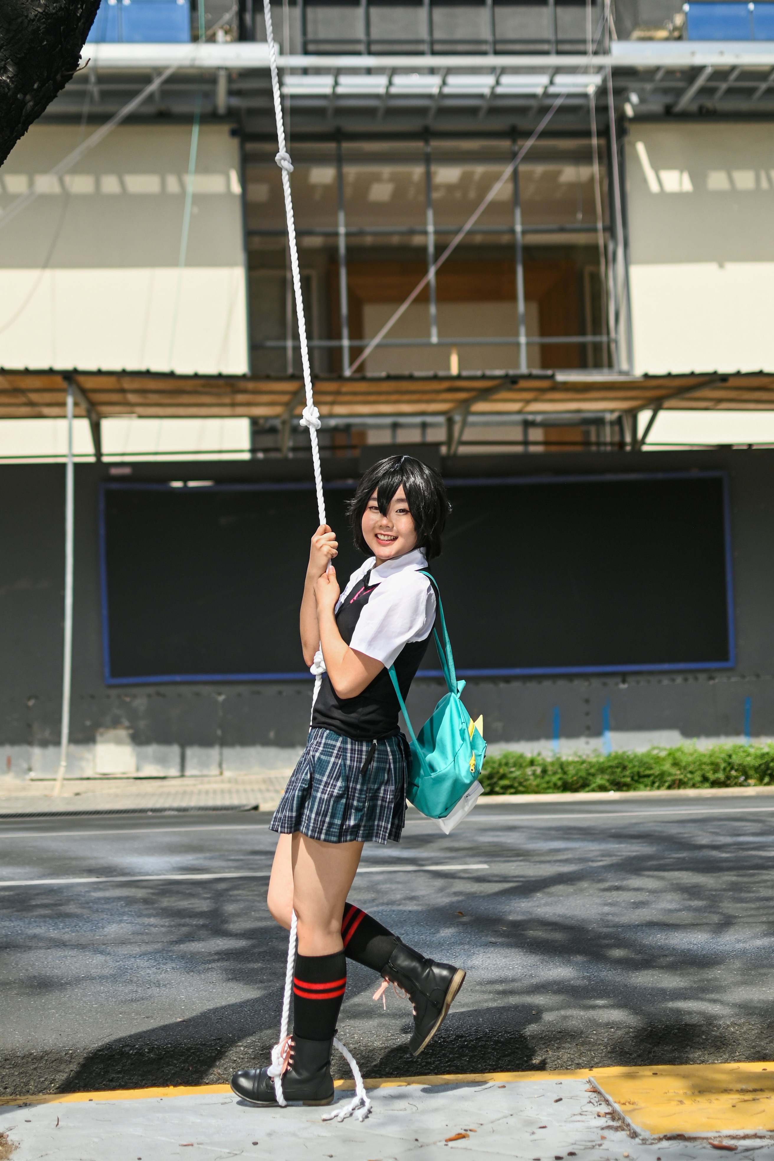 Rainy day school uniform series