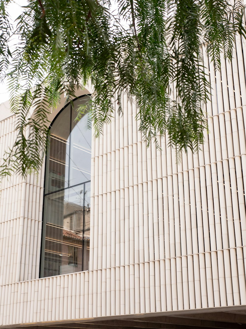 a building with a clock on the front of it