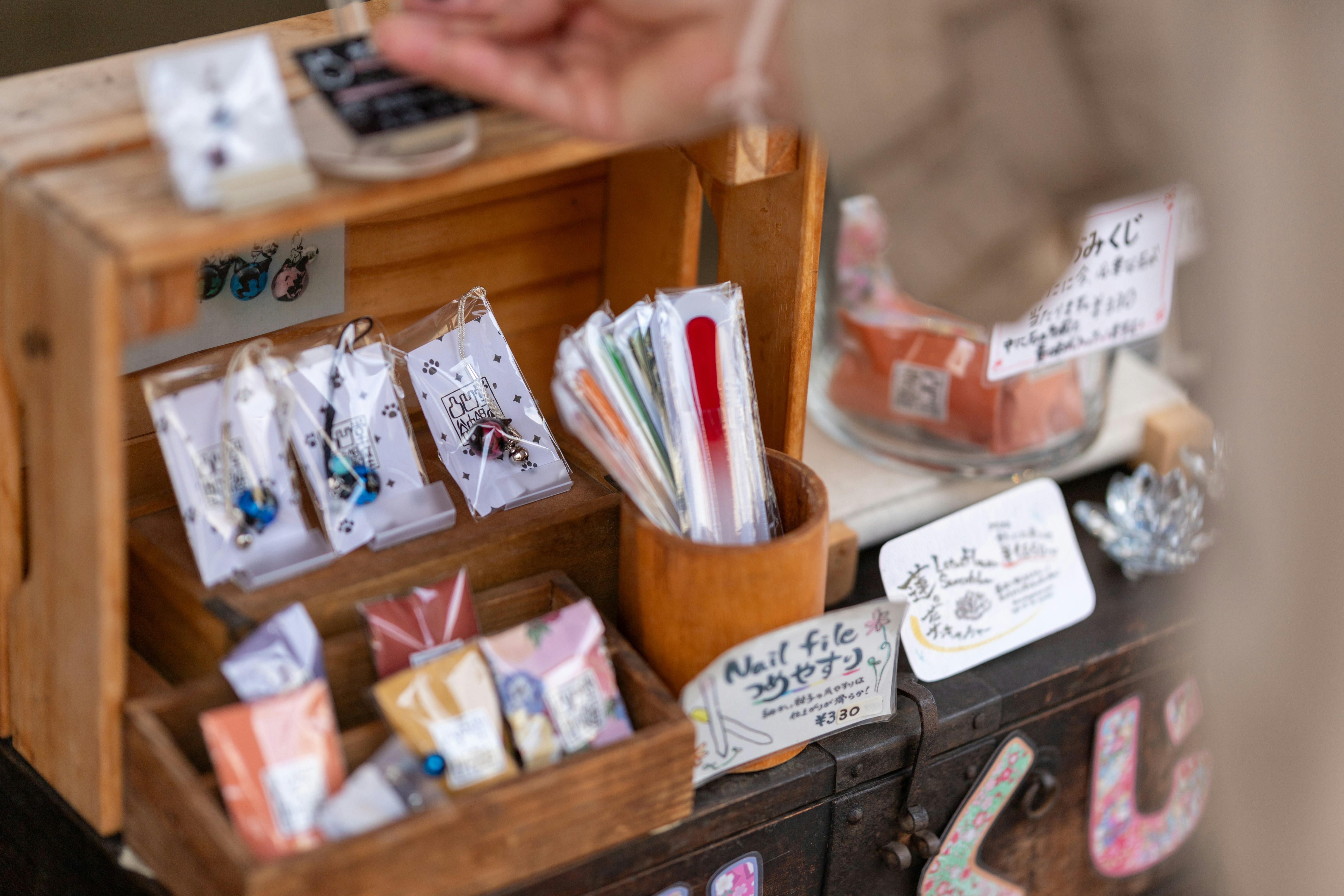 A wooden box filled with lots of different items photo – Free Brown ...