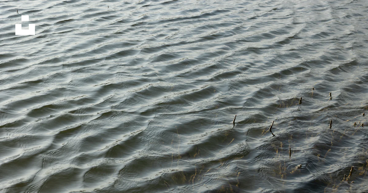 A large body of water with ripples on it photo – Free Yanqing district ...