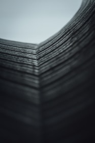 a close up of a book with lines on it
