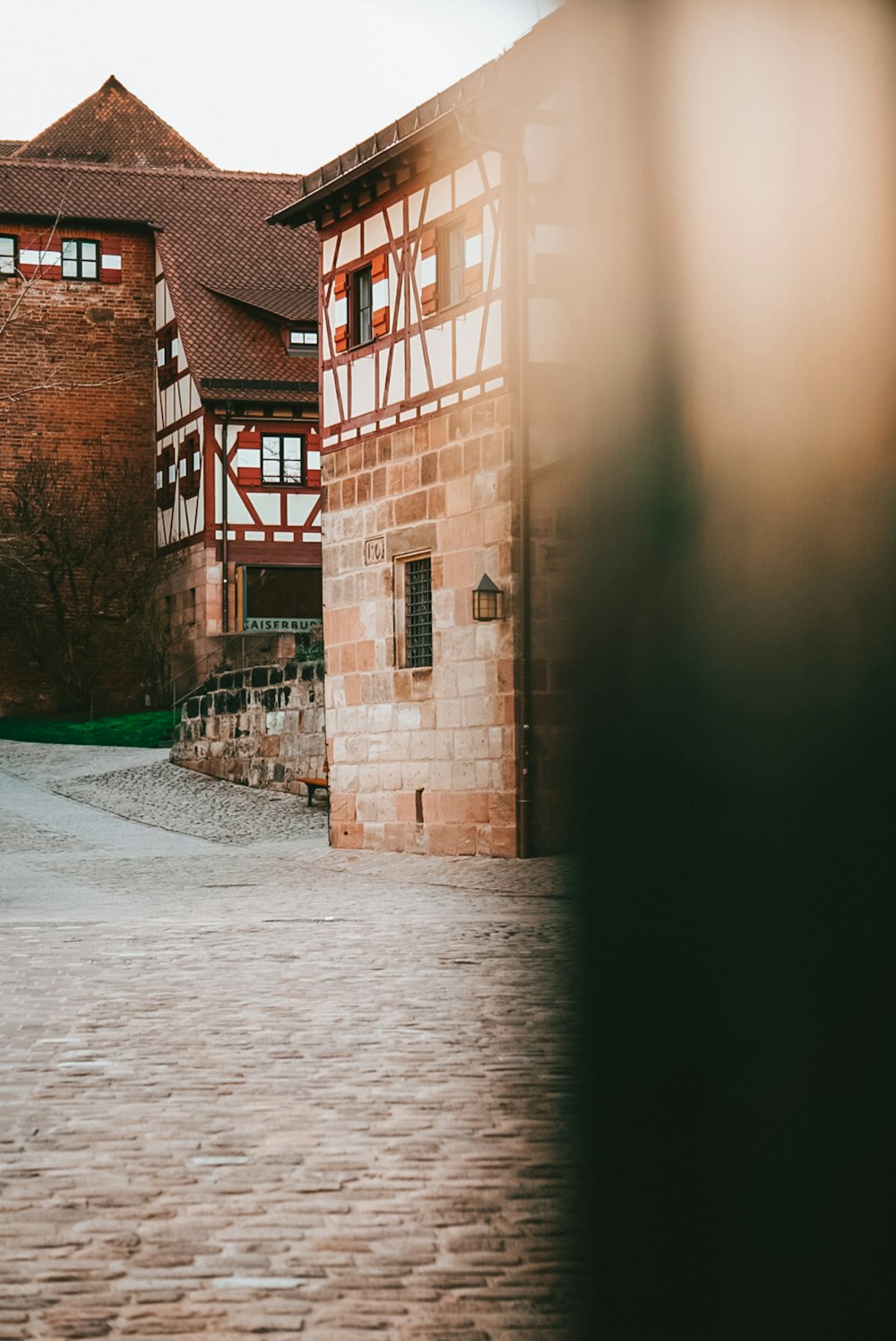 a couple of buildings that are next to each other