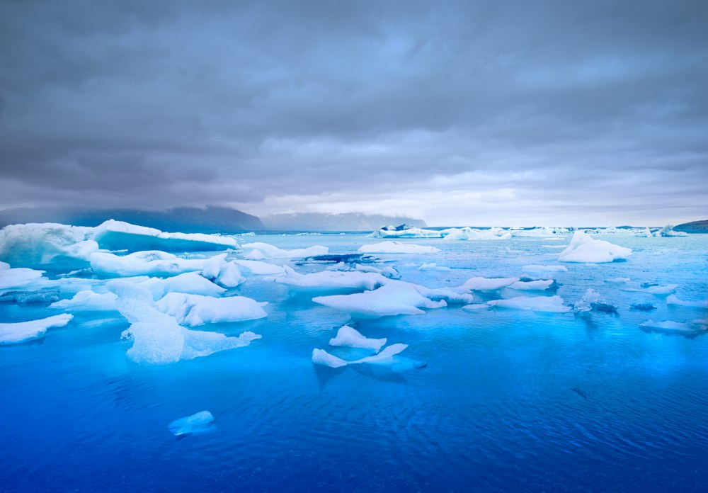 Jökulsárlón · icebergs