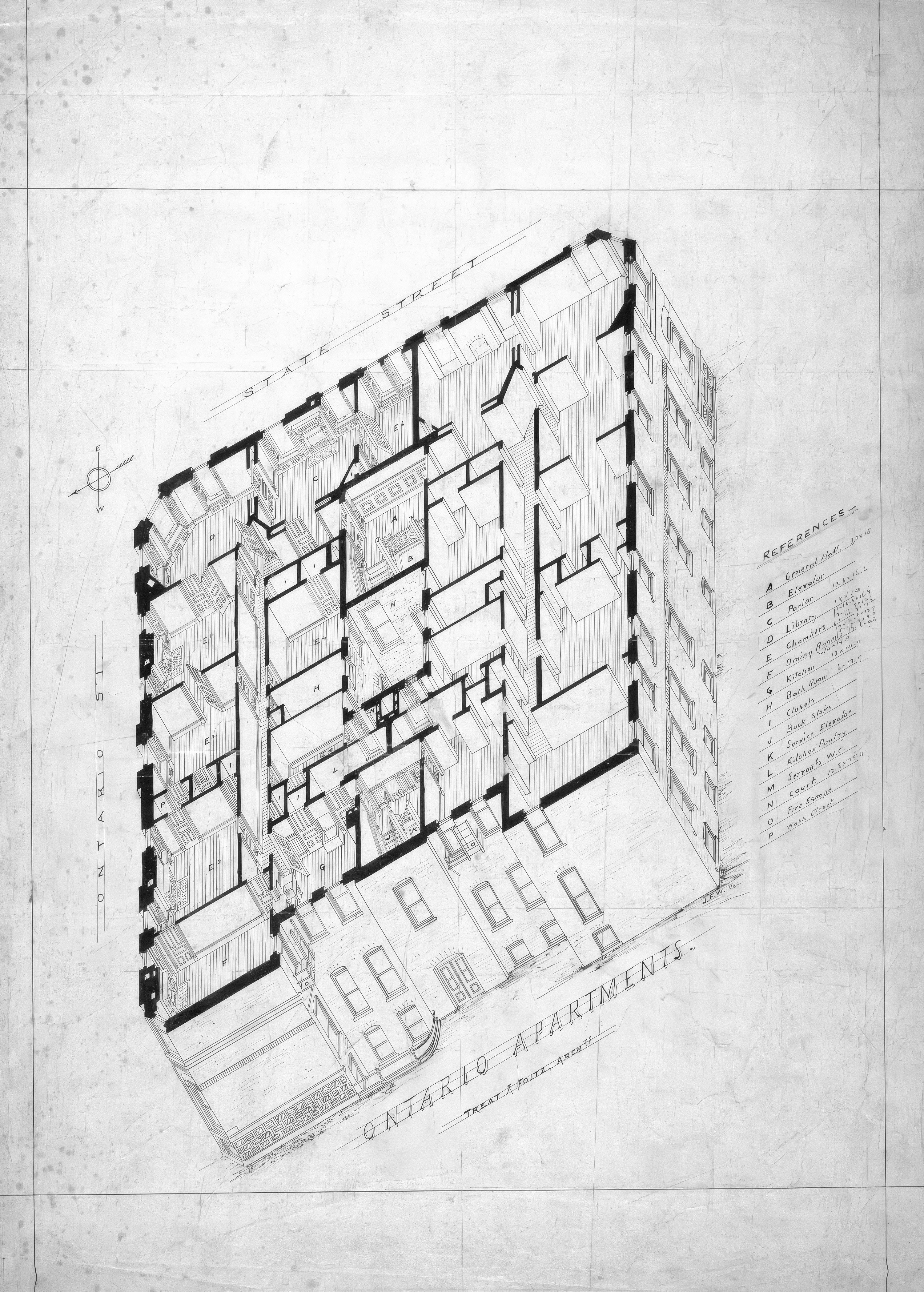 AI and digital architecture technology visualization