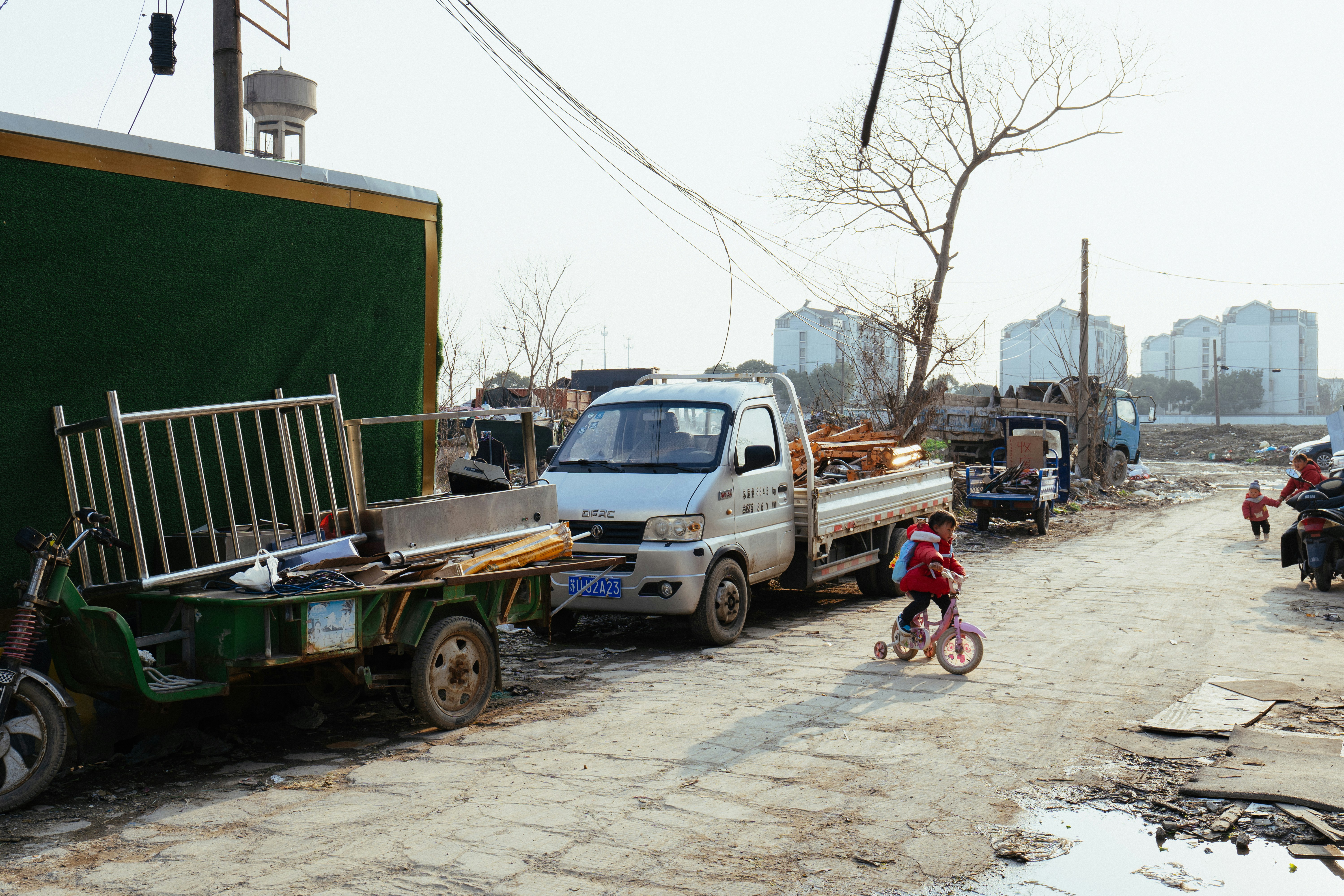 Scene from a Suzhou village Chefang