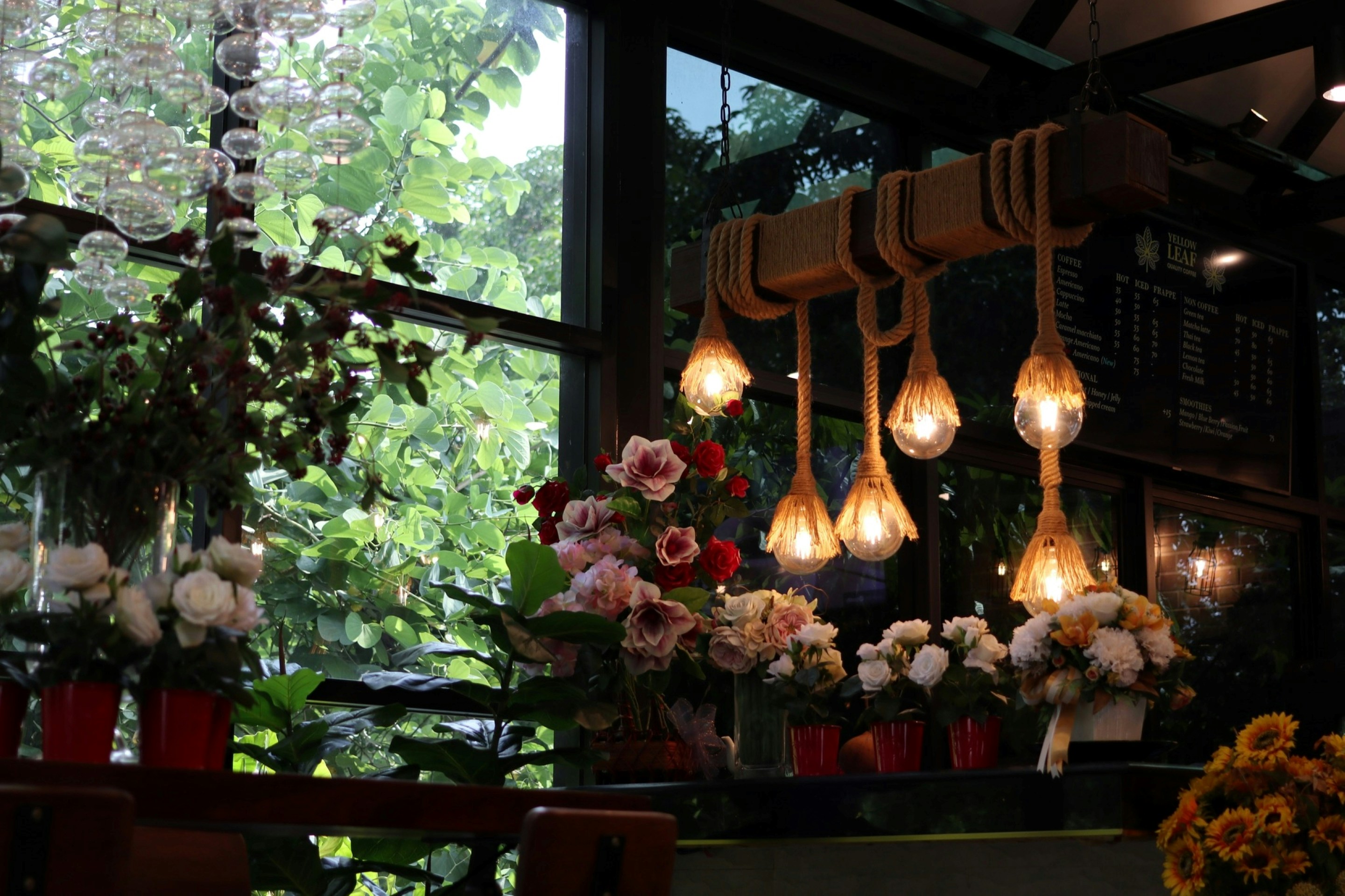 Coffee shop interior