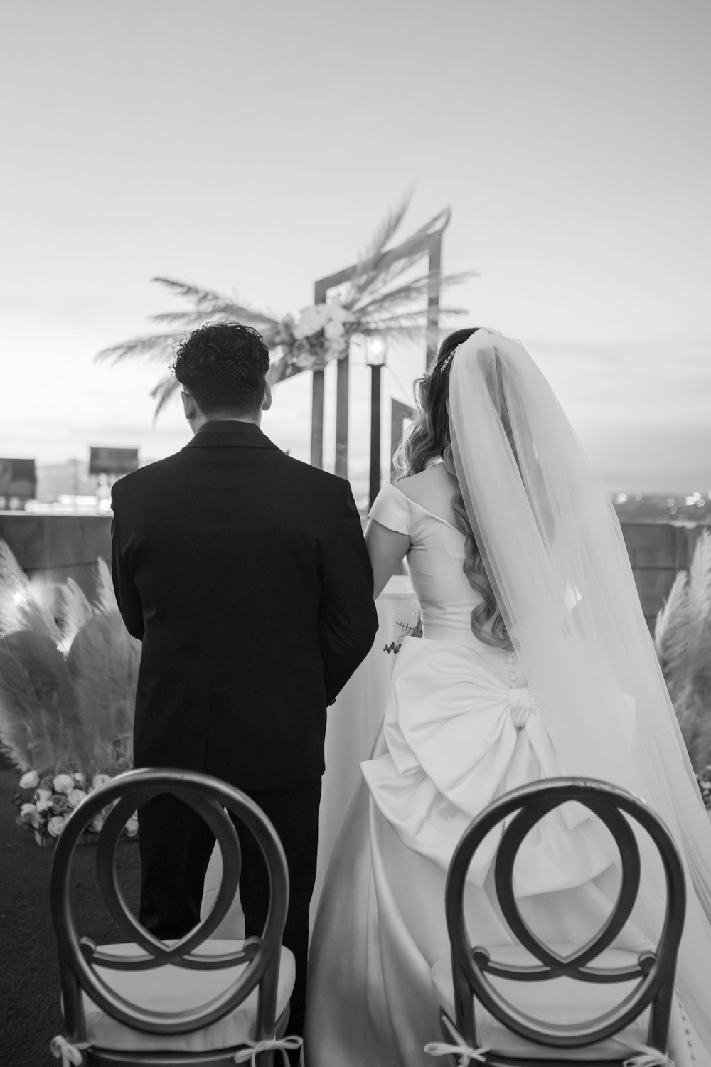 a man and a woman standing next to each other