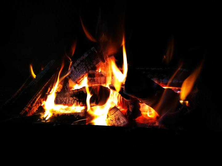 Ayahuasca Ceremony: Healing, Spiritual Benefits, Experience, a close up of a fire in a fireplace