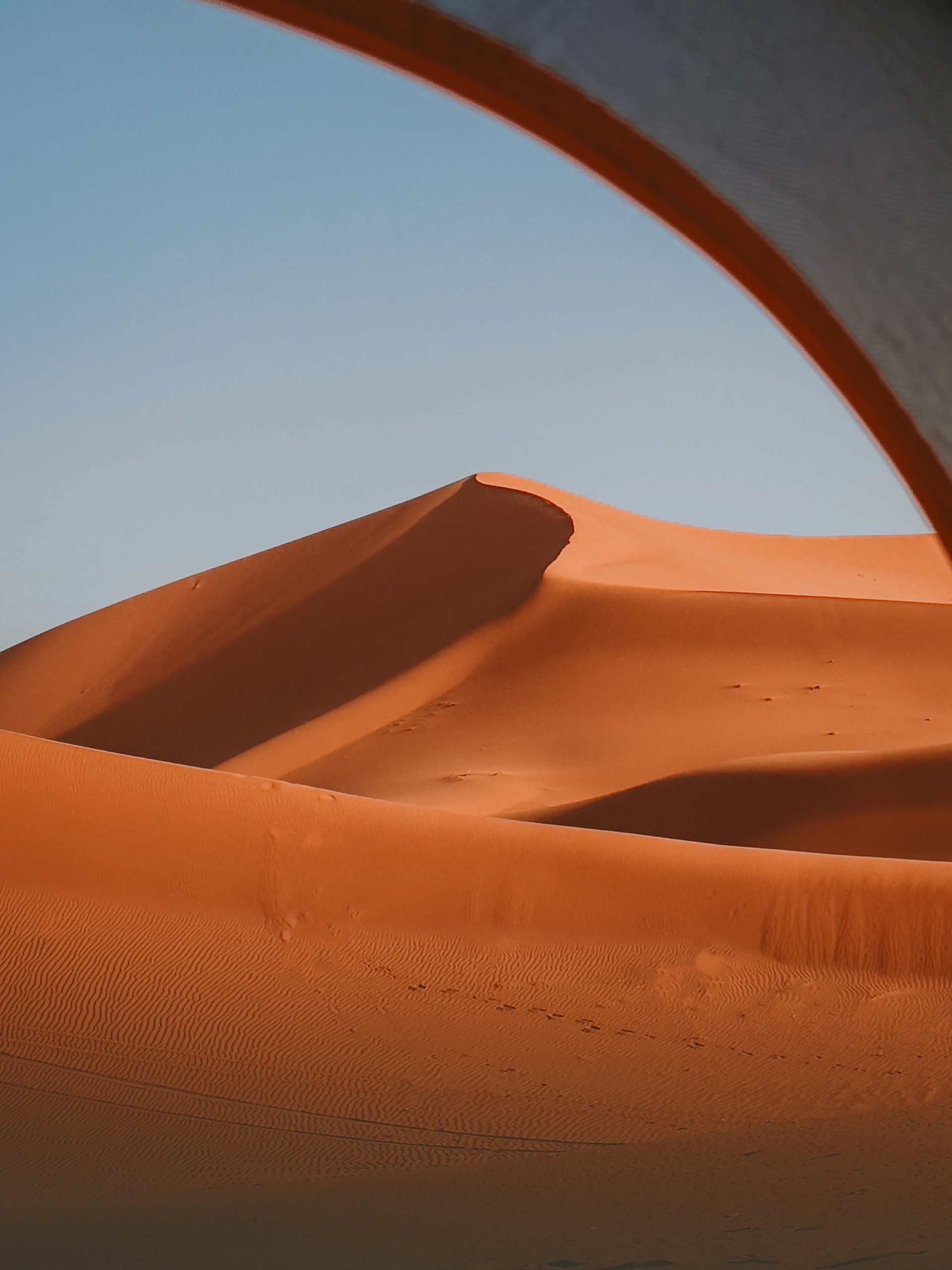 a view of a desert from a vehicle window