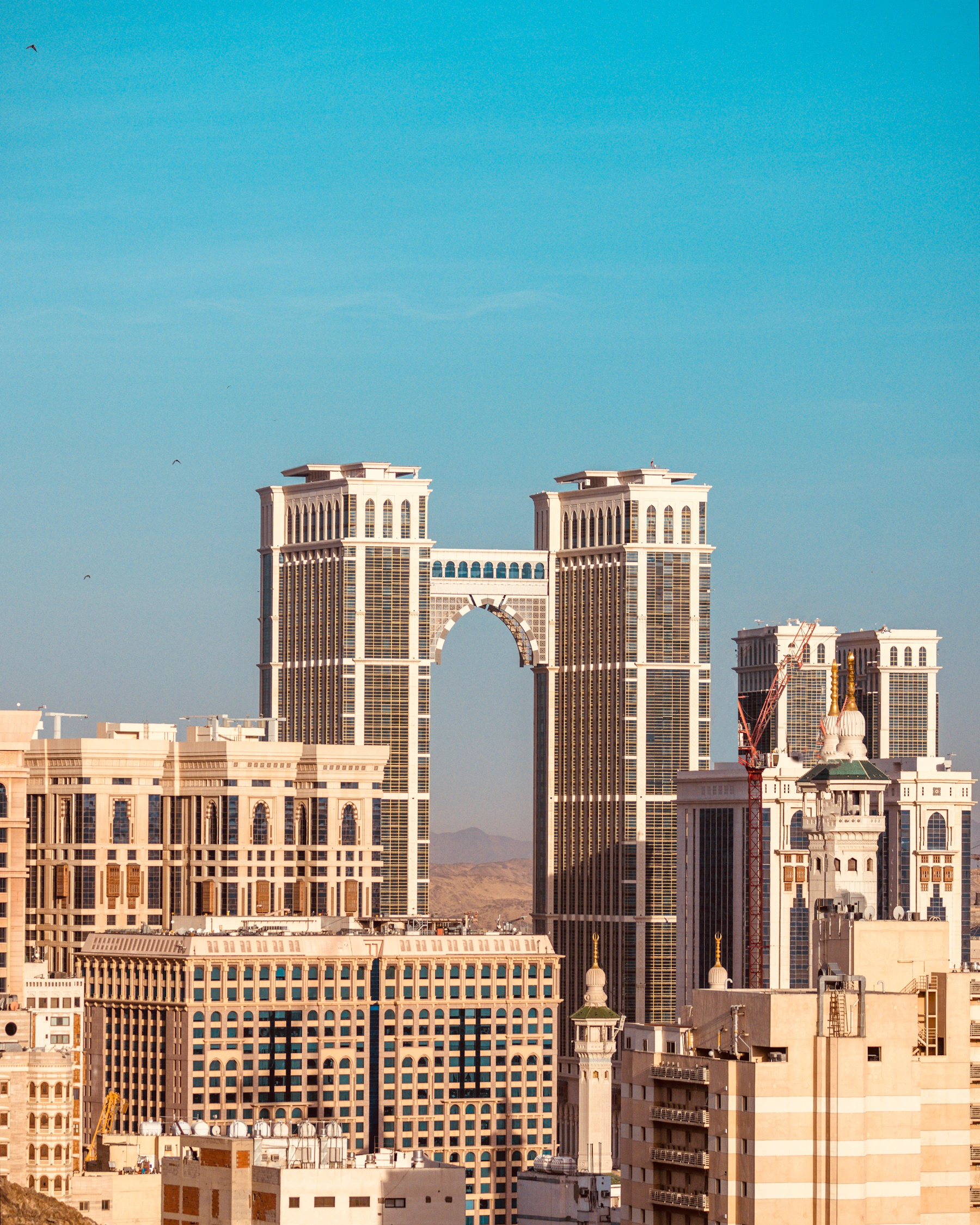 Makkah towers and accommodation district near Masjid al-Haram
