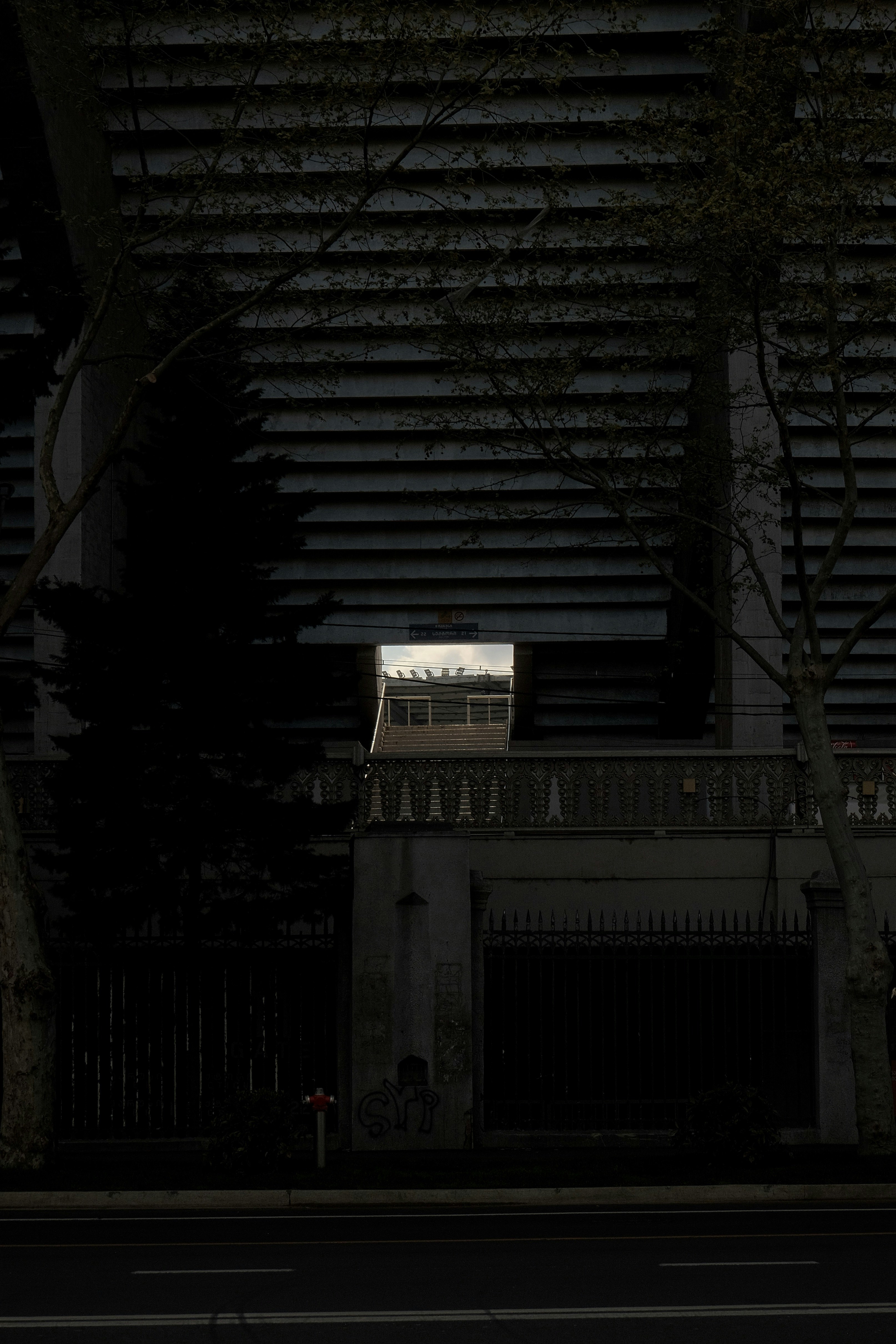 a building with a clock on the front of it