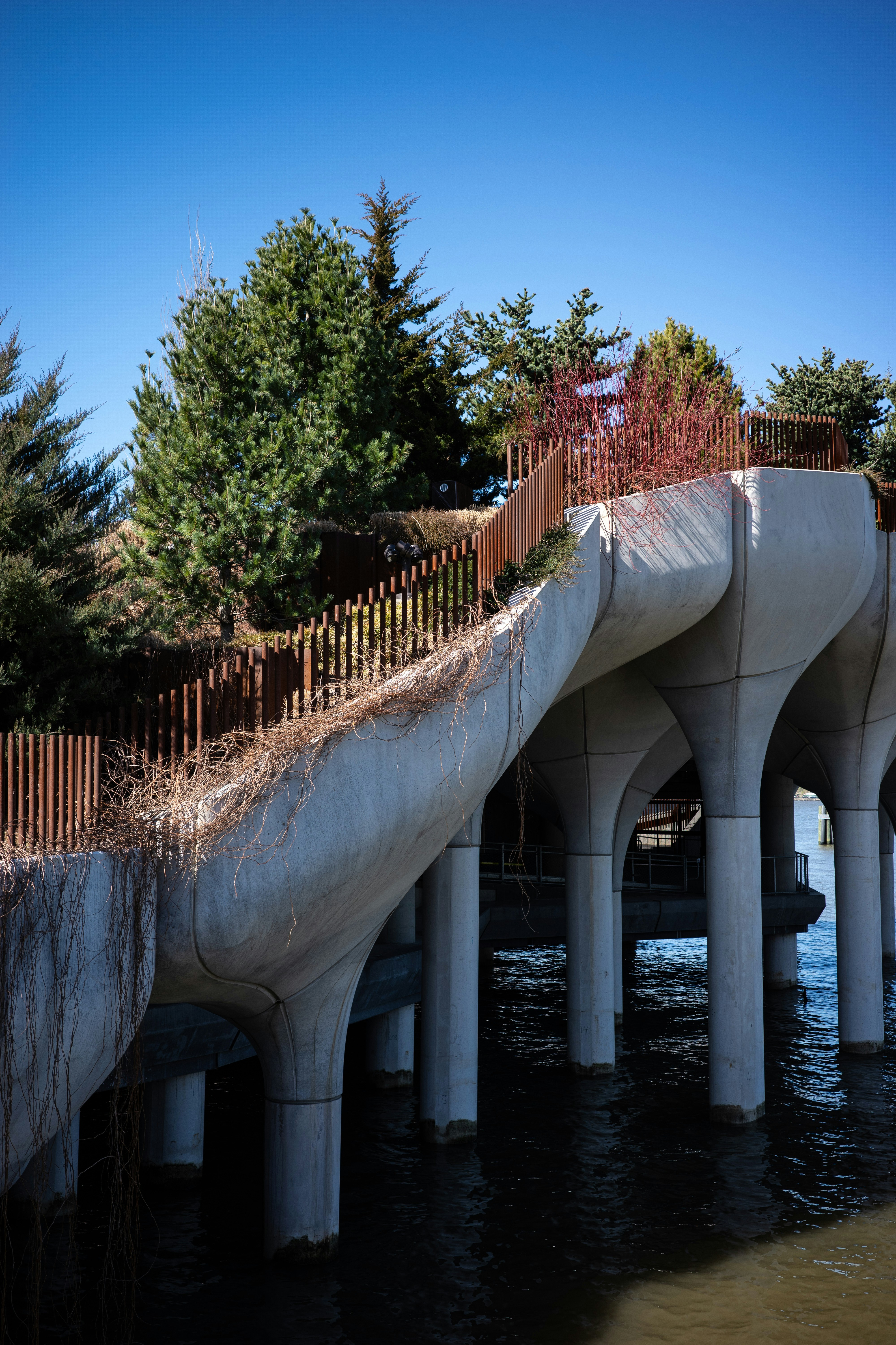 a bridge that is over a body of water