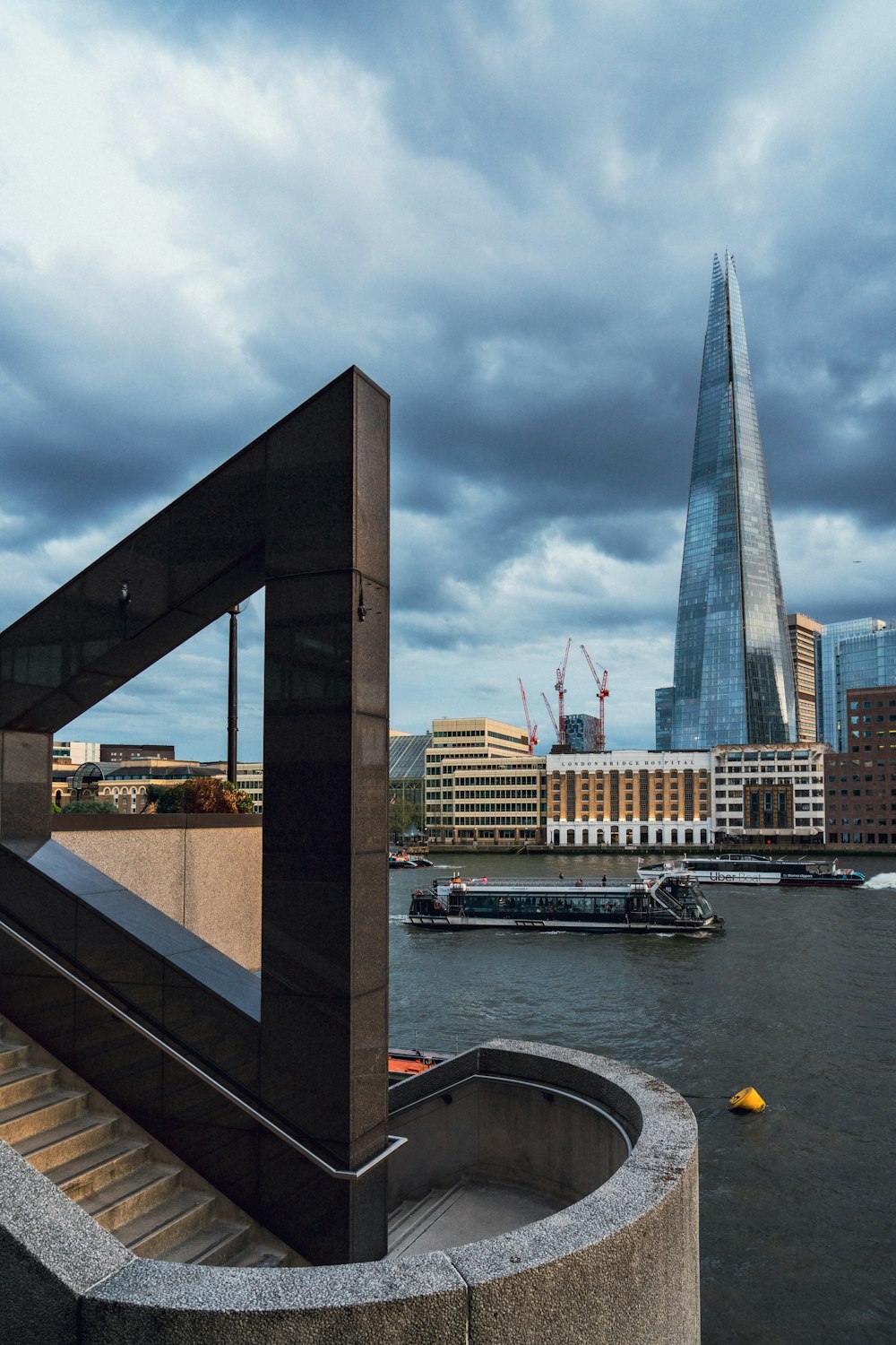 a view of the shard of the shard of the shard of the