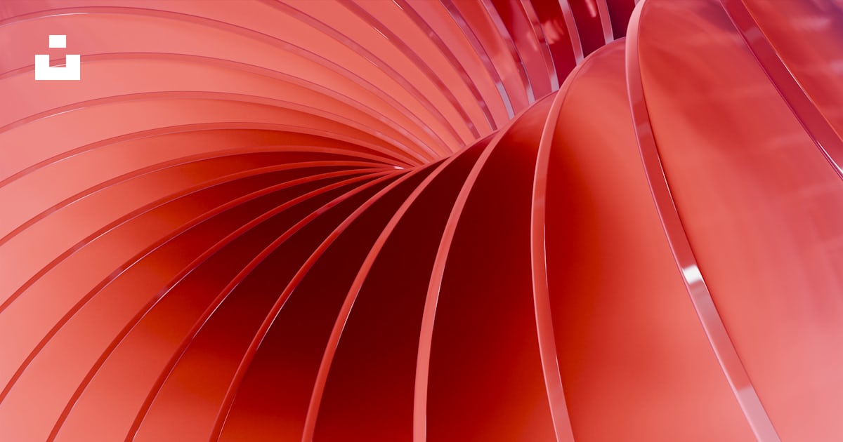 A close up of a large red object photo – Free Background Image on Unsplash