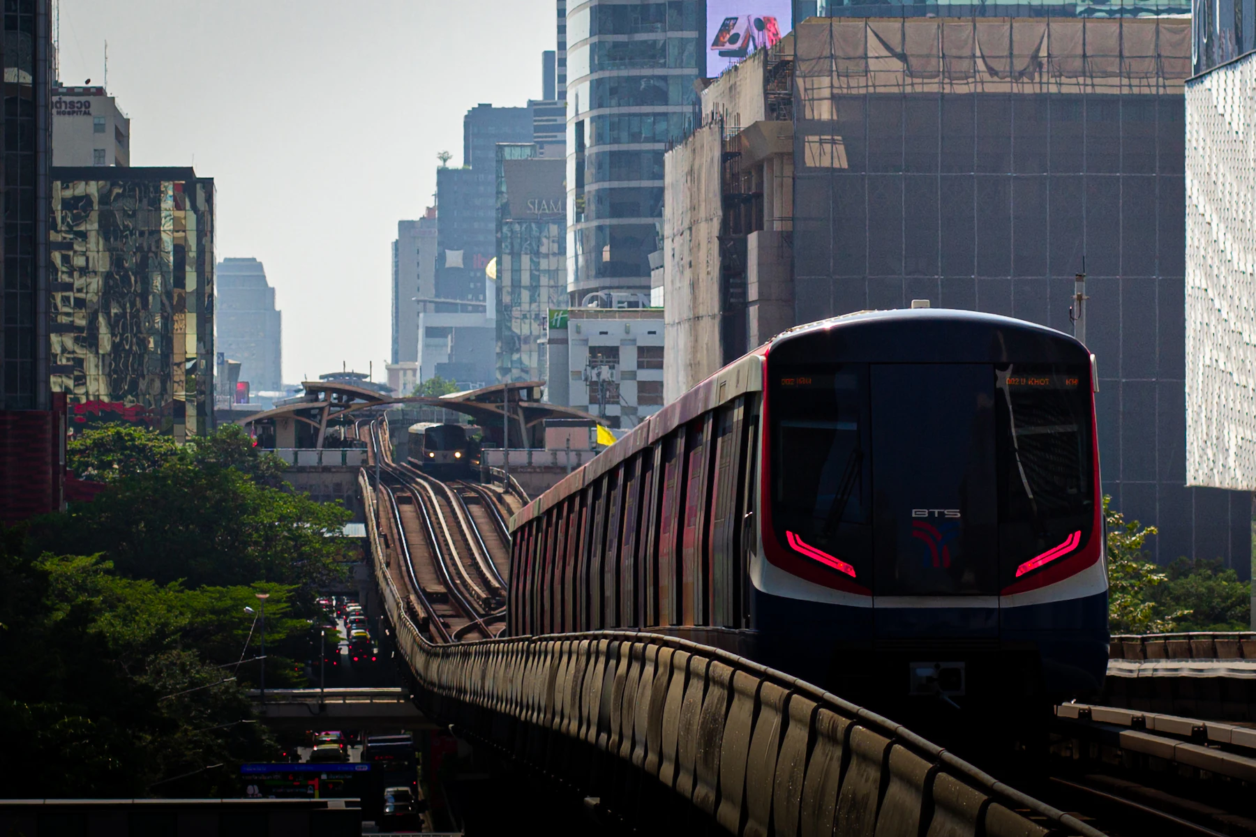Embassy district Bangkok Wireless Road
