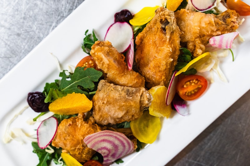 feines Fleischgericht mit Gemüse