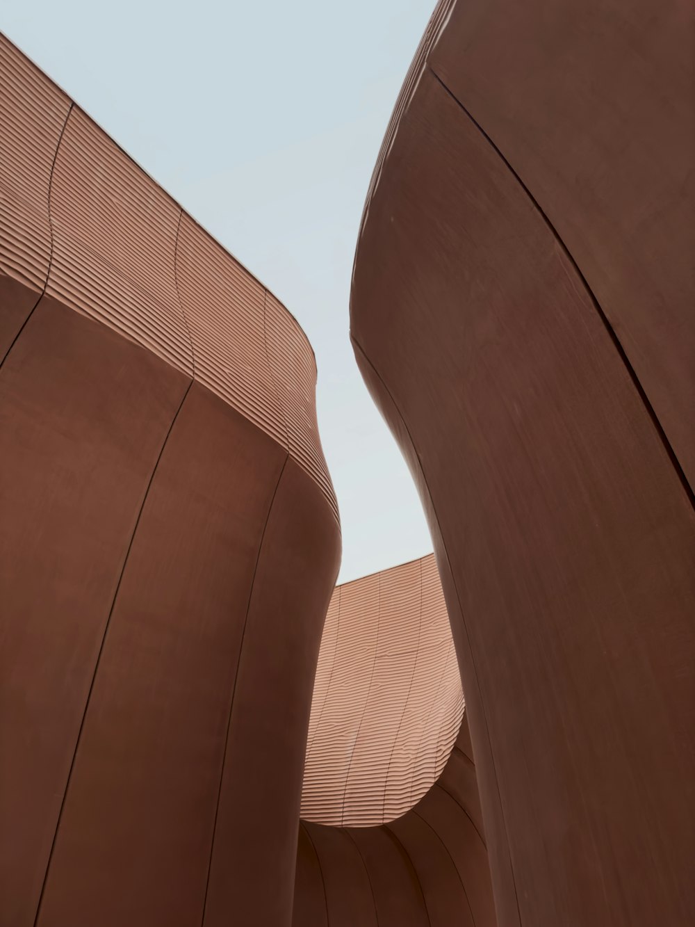 a view of a building from the ground