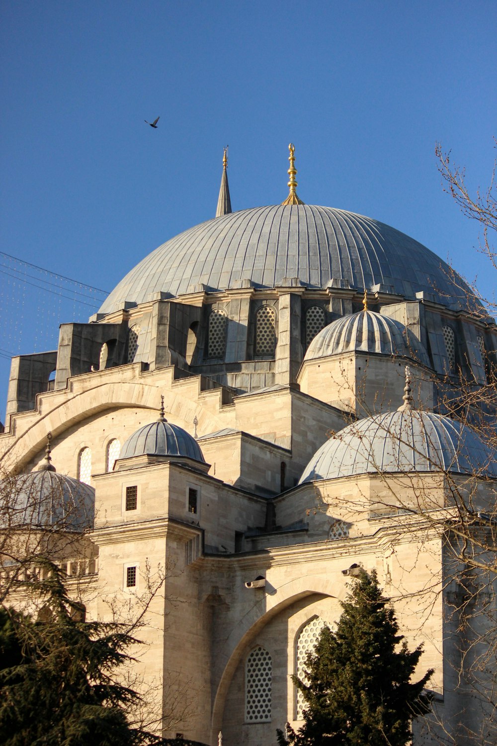 a large building with a dome on top of it