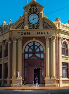 a tall building with a clock on top of it