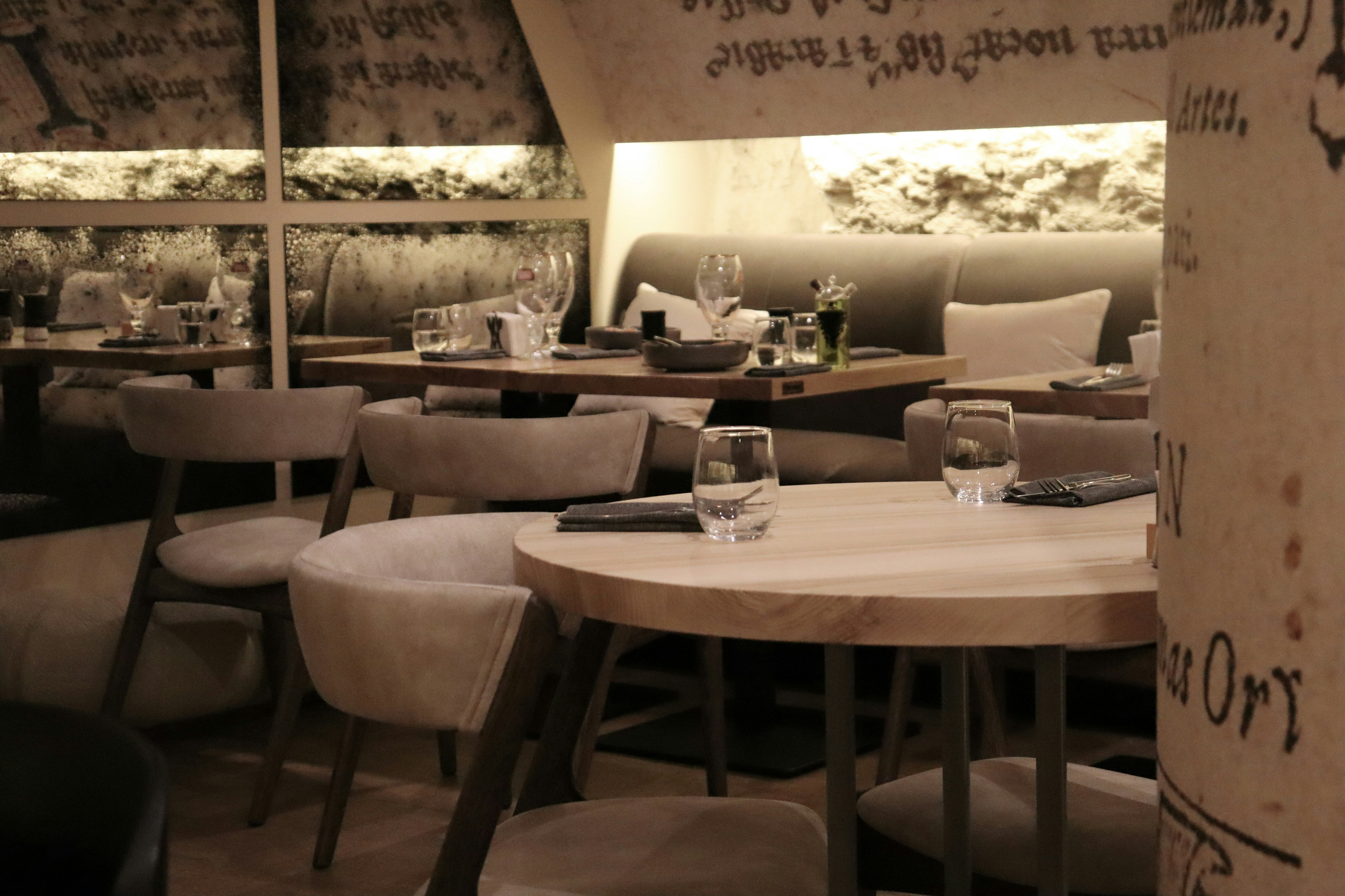 Modern restaurant interior