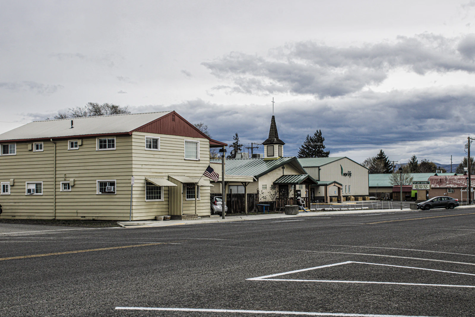 Community hall building used for local gatherings in rural West Grey