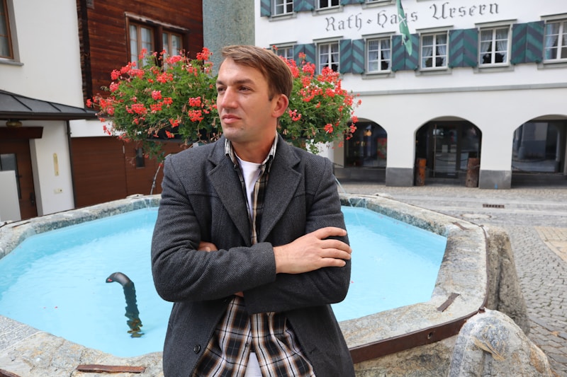 Mann virun Fantaisie Fontaine