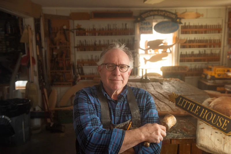 Portrait of Marcus Whitfield, master carpenter