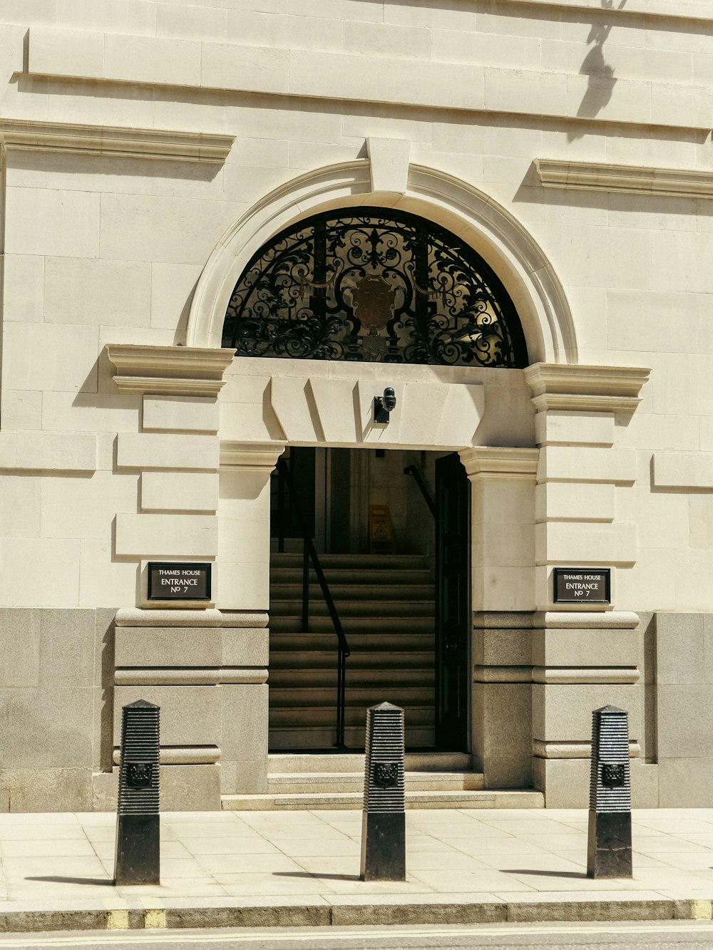 a building with a clock on the front of it