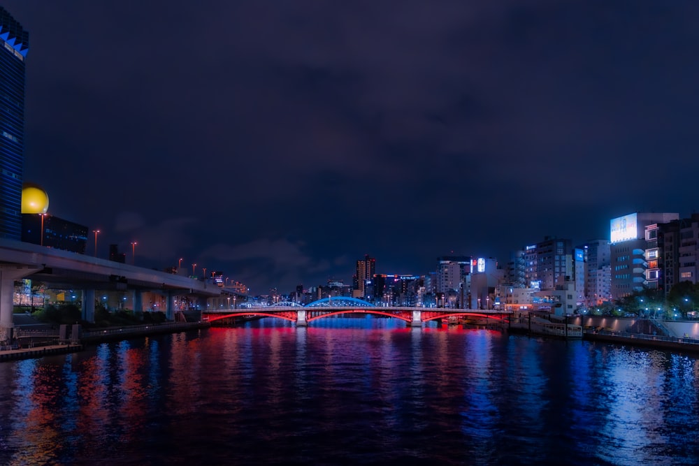 a bridge that is over a body of water