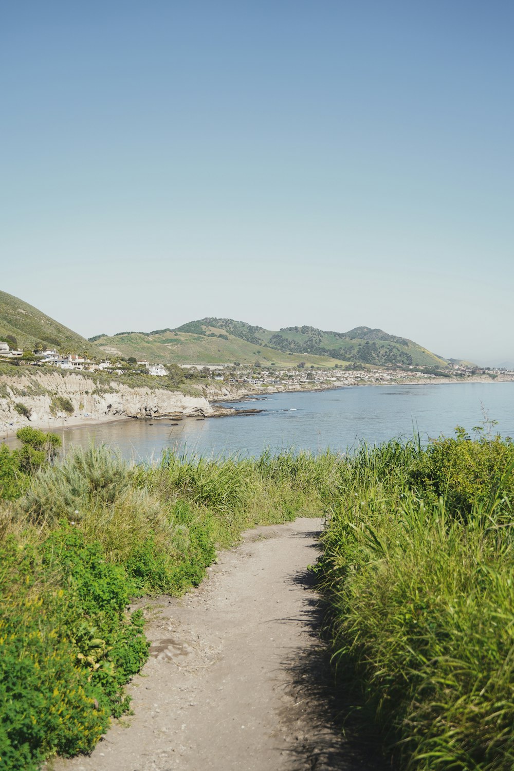 a path leading to a body of water