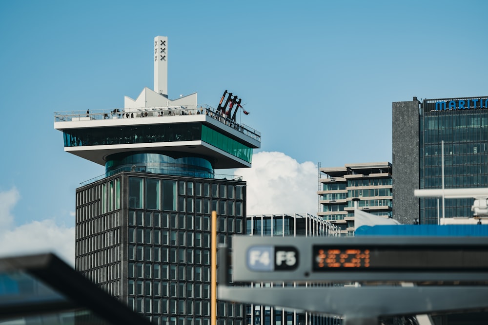 a tall building with a clock on top of it