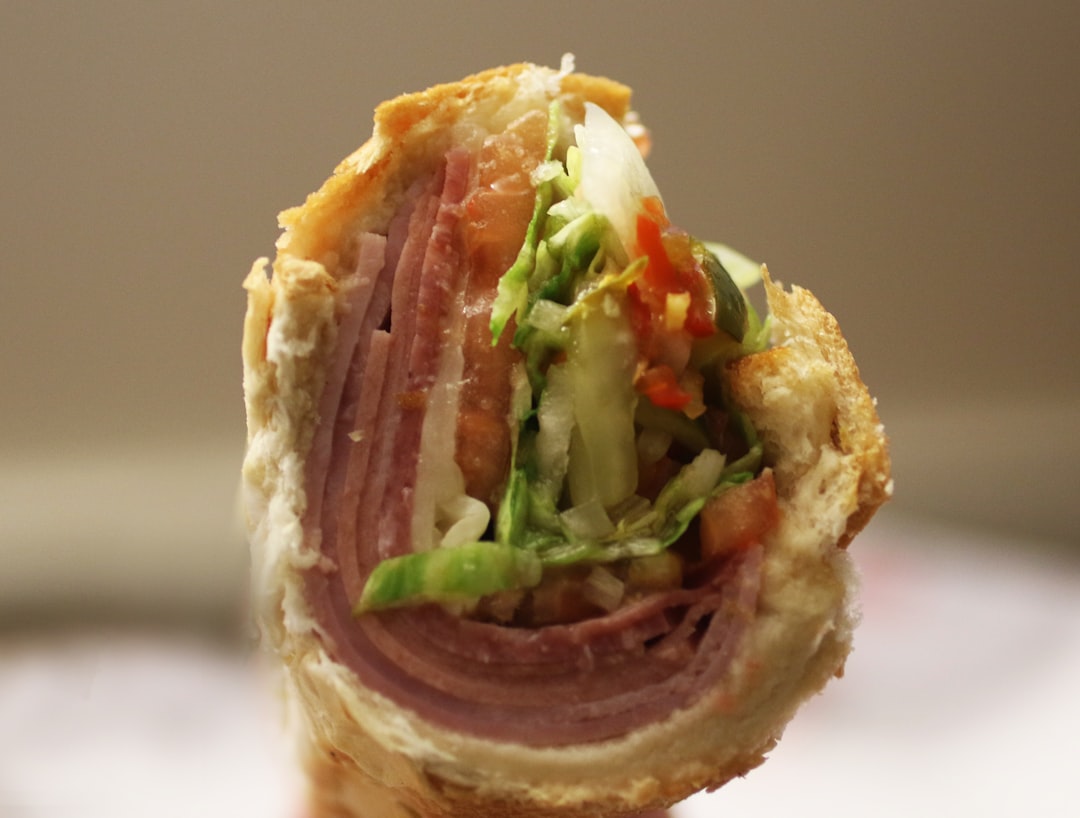 Ham and Vegetable Sandwich