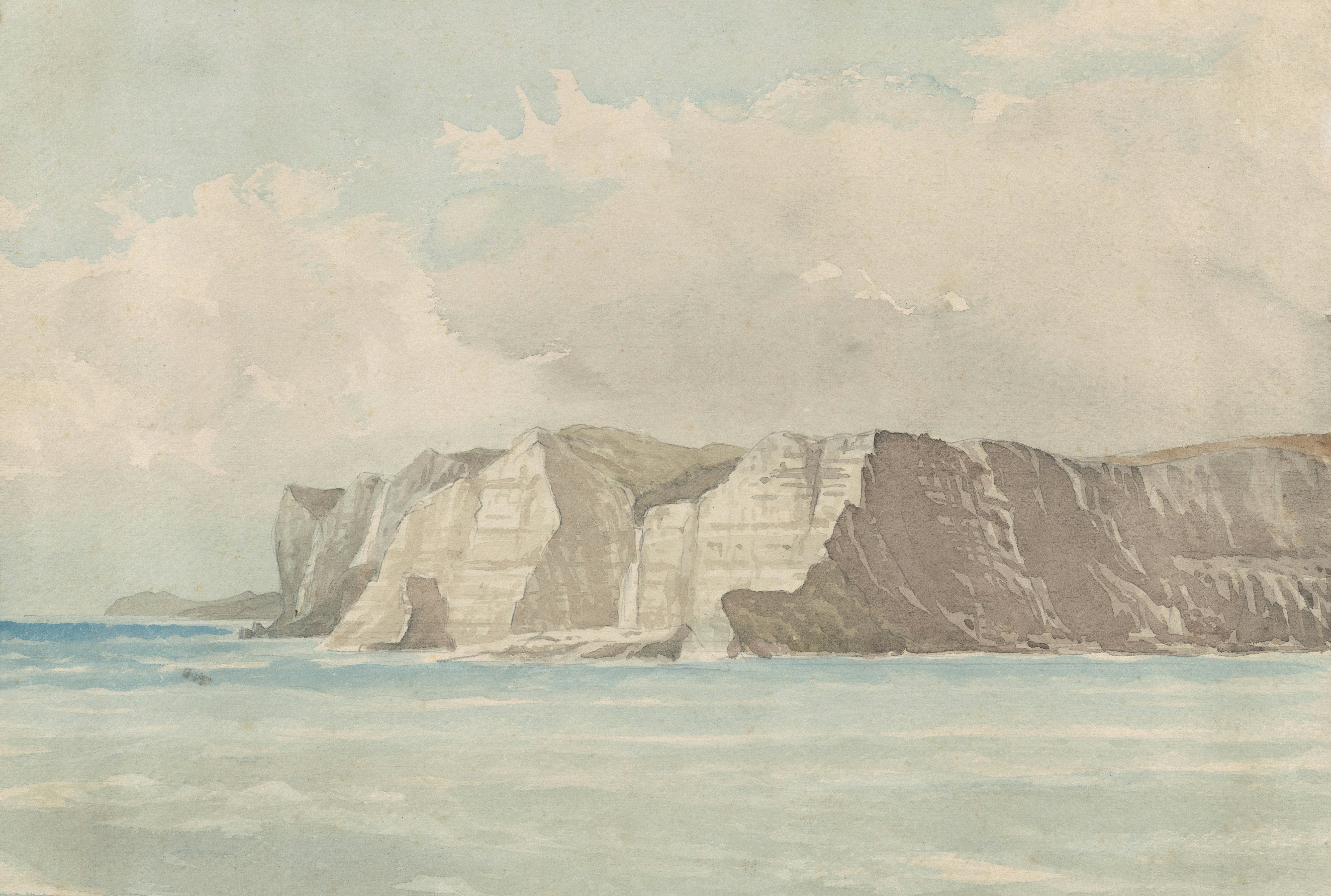 , Seascape, by William Marshall Cooper. Acquisition history unknown. Te Papa (1992-0035-1670) https://collections.tepapa.govt.nz/object/158554