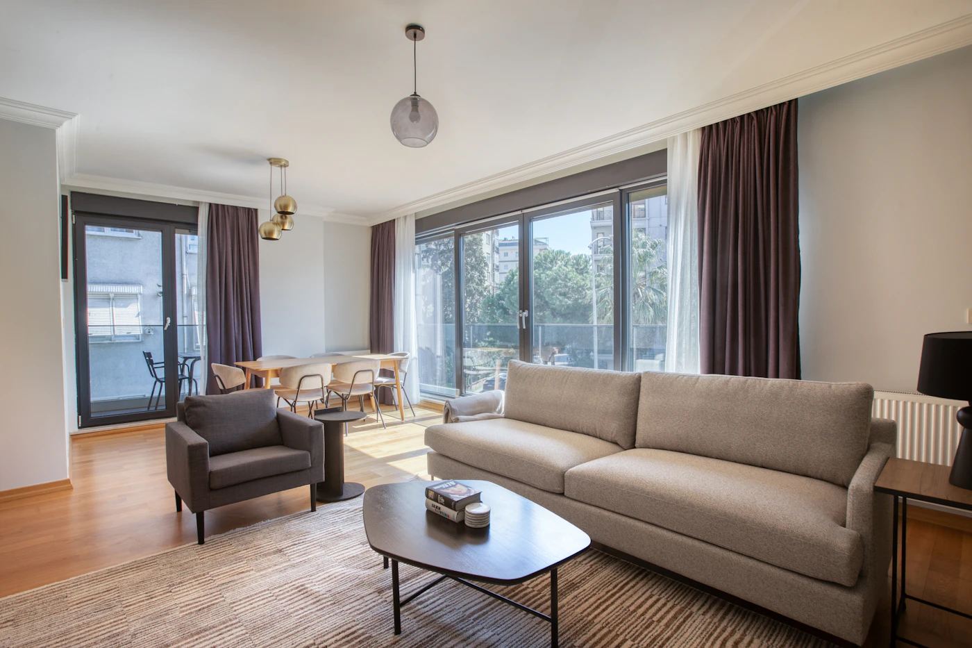 Luxusní moderní interiér rezidenčního bytu