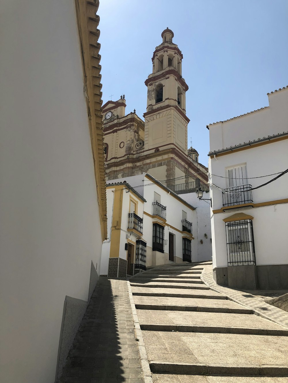 a building with a clock tower on top of it