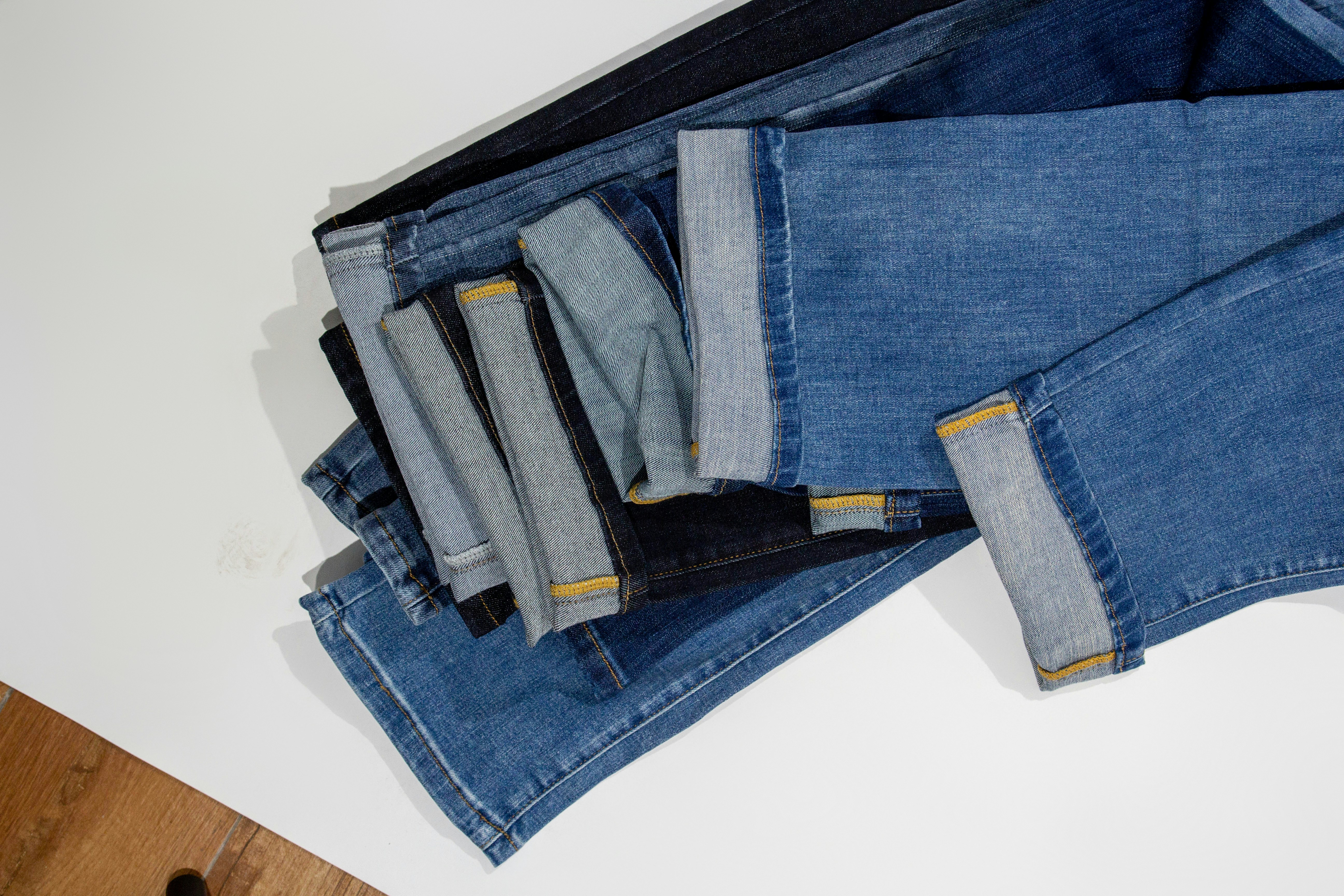 Jeans Clásicos de Cintura Alta