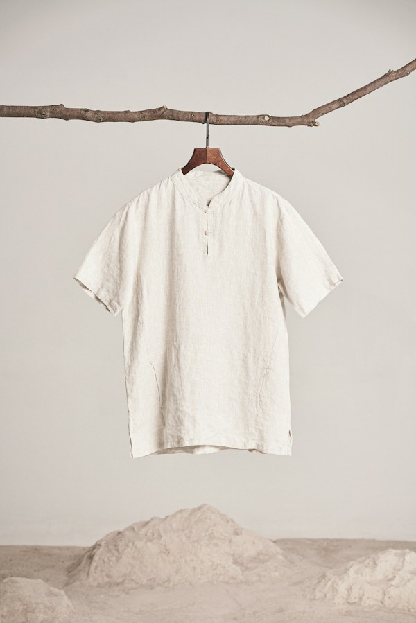 Boxy Linen Shirt