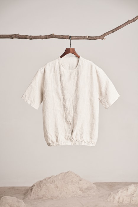 Chemise en lin lavé