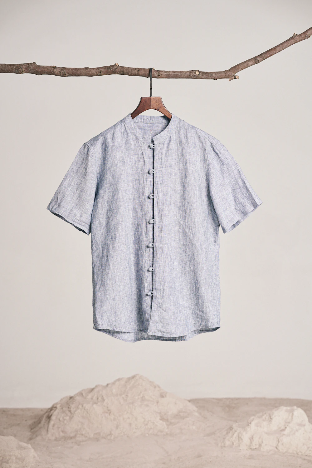 Garment-dyed Irish linen