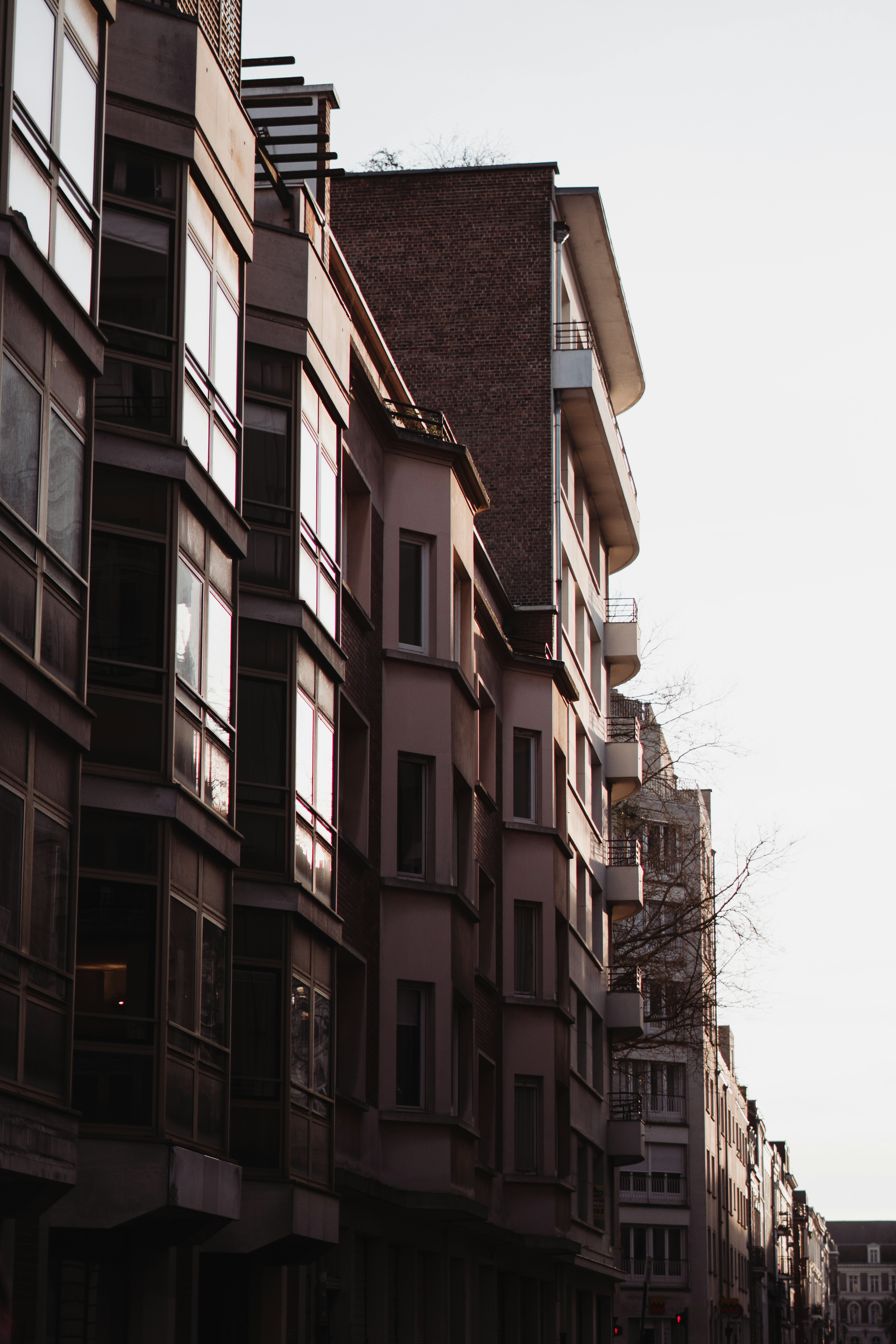 A bustling modern cityscape