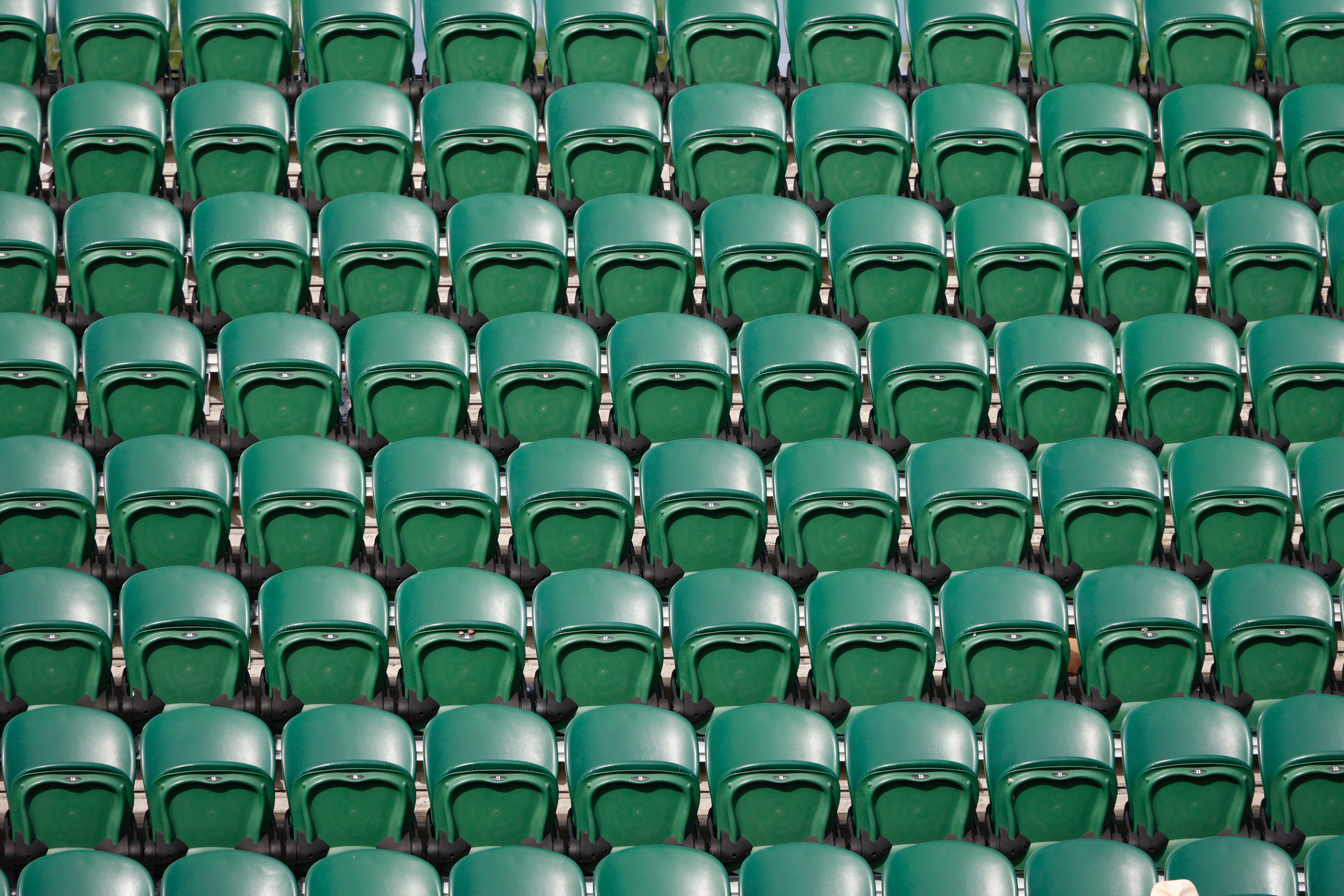 Empty Wimbledon court