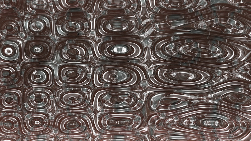 a close up view of a glass surface